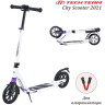 Самокат TECH TEAM CITY SCOOTER белый NN003762
